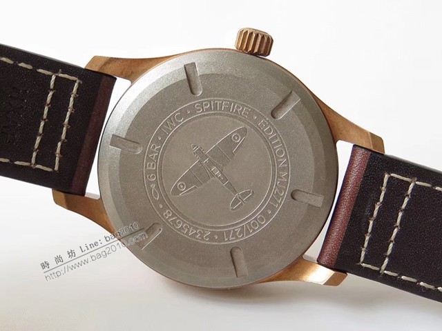 萬國最高複刻手錶 IWC青銅馬克噴火戰機腕表 IWC男表  gjs2121